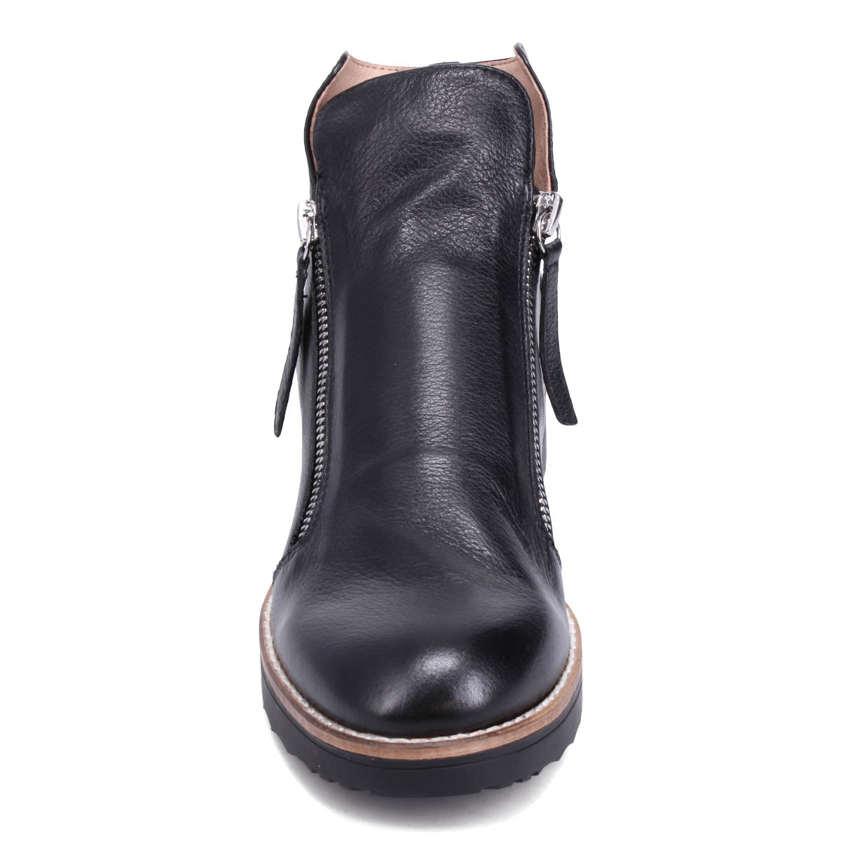 BLACK LEATHER | Front
