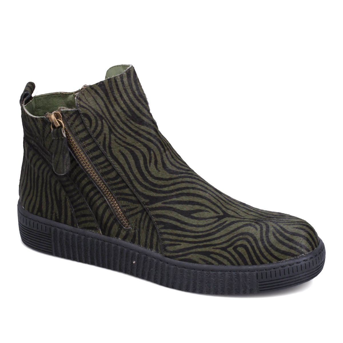KHAKI/ZEBRA